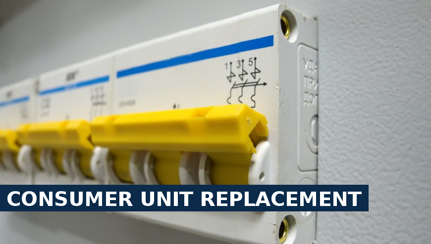Consumer unit replacement Bloomsbury